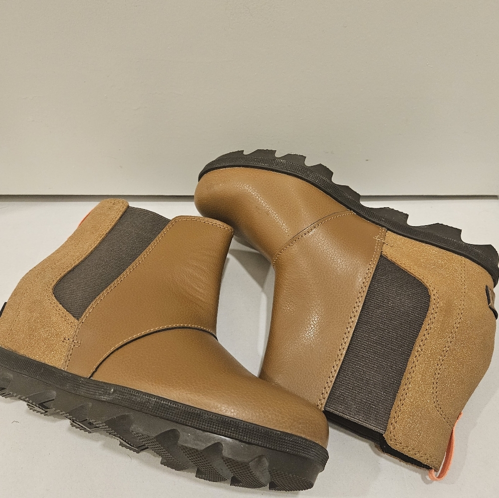 Sorel Joan of Arctic II Leather Sparkle Hidden Wedge Excellent - Picture 5 of 10